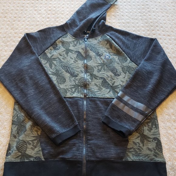 hurley hooded sweatshirt